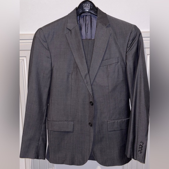 Saks Fifth Avenue Gray Men's Suit